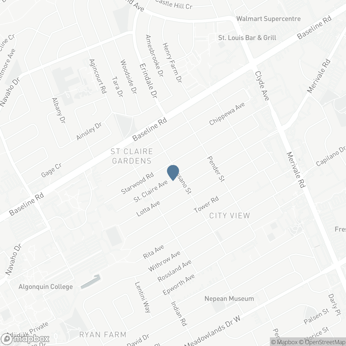 75 ST CLAIRE AVENUE, Ottawa, Ontario K2G 2A5